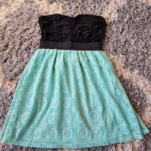 Strapless Mini Dress